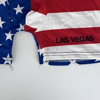 Boxer imprimé pour hommes, sous-vêtements à taille élastique, motif drapeau, usage quotidien