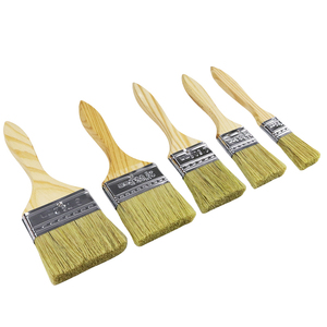 Maxman bàn chải Giá thấp nhất OEM tay cầm bằng gỗ sơn bàn chải cho tường - Product Image 5