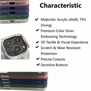 Custodia Trendy 2026 Gertrude Antiurto alla Moda per <span class=keywords><strong>iPhone</strong></span> 16, 17, 15, 14, <span class=keywords><strong>13</strong></span>, 12, 11 con <span class=keywords><strong>Protezione</strong></span> <span class=keywords><strong>Fotocamera</strong></span> - Product Image 3