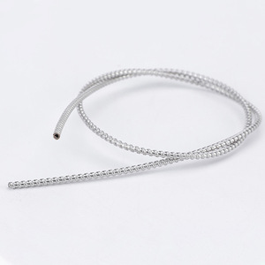 Tube en fibre optique en acier inoxydable, conduit flexible ondulé pour la protection des câbles, étanche et résistant aux rongeurs - Product Image 1