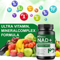 Prix de gros Capsules OEM Private Label Resveratrol Plus Nicotinamide Riboside Nucléosides Capsules de supplément de poudre de nad