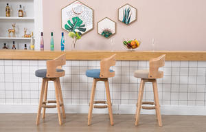 Vente en gros de tabouret de <span class=keywords><strong>bar</strong></span> en rotin moderne en osier de luxe pour hôtel et restaurant - Product Image 3