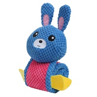Jouet en peluche pour chien, résistant aux morsures, avec distributeur de nourriture et fonction d'entraînement olfactif, pour chiots et chiens de petite, moyenne et grande taille, idéal pour la mastication