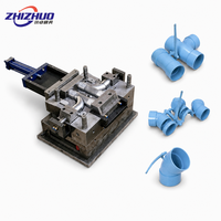 Moule d'injection professionnel pour raccords électrofusion et à emboîtement en PEHD, outillage pour coudes et tés d'irrigation, prix usine
