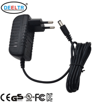 Adaptateur secteur AC/DC de haute qualité, 12 V 1,5 A 18 VA, avec prise EU, fabriqué en usine