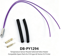 Capteur de température DB-PY1294, buse, électrovanne, chauffage – Pièces de rechange compatibles pour imprimante CIJ série D D-type AX