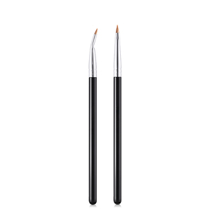 Pincel Delineador de Ojos Vegano de Pelo Sintético, Punta Fina y Delgada Angulada, <span class=keywords><strong>Precio</strong></span> al por Mayor, Marca Privada - Product Image 1