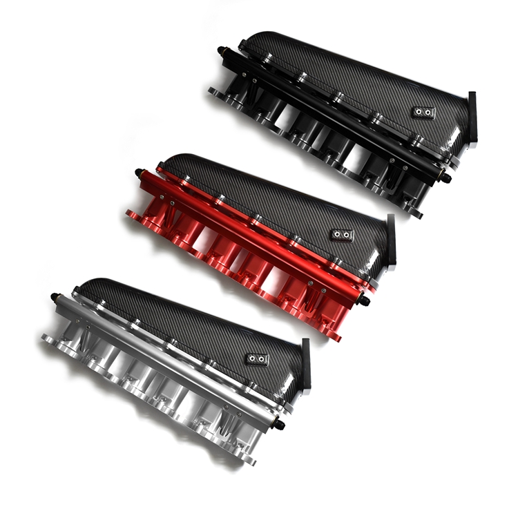 Высокопроизводительный впускной коллектор дроссельной заслонки из углеродного волокна 100 мм для двигателя Toyota 1JZ 2JZ