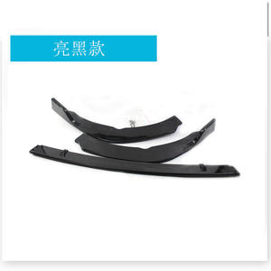 Lèvre avant pour Toyota Camry 2018-2020, noir brillant, noir mat, kit carrosserie ABS avec installation par ruban adhésif ou vis - Product Image 4