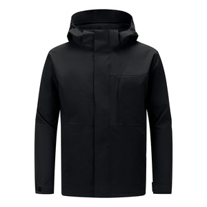 เสื้อแจ็คเก็ตกันลมบุขนแกะสำหรับผู้ชายแบบ 3 in 1 พร้อมซับในสำหรับชุดทำงานฤดูหนาว - Product Image 2