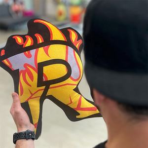 Oreiller personnalisé avec logo en peluche Housse lavable hypoallergénique avec <span class=keywords><strong>Queen</strong></span> Size - Product Image 2