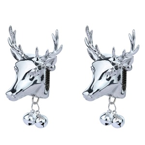 Pinzas para Pezones con Forma de Cabeza de Ciervo QKKQ, Clips Metálicos para Senos, Accesorios de Bondage BDSM, Juguete Sexual Fetiche para Parejas - Product Image 1