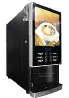 Machine à café automatique Sapoe pour station-service, mini distributeur de café Nescafé commercial, 8 sélections de boissons chaudes
