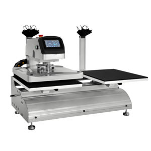 Presse à chaud numérique intelligente avec écran tactile et alignement laser, double plateau pour l'impression professionnelle de vêtements - Product Image 3