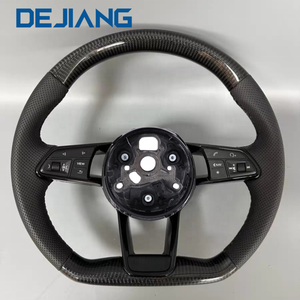 Volante Sportivo in Pelle e Fibra di Carbonio Personalizzato per <span class=keywords><strong>Audi</strong></span> A3 A4 A5 A6 A7 A8 B8 B9 C7 C8 C9 Rs S8 - Vendita all'Ingrosso - Product Image 1