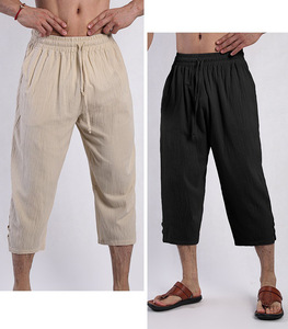 <span class=keywords><strong>Pantaloni</strong></span> capri da uomo multicolori <span class=keywords><strong>con</strong></span> <span class=keywords><strong>elastico</strong></span> <span class=keywords><strong>in</strong></span> vita e coulisse, <span class=keywords><strong>pantaloni</strong></span> casual da vacanza - Product Image 4
