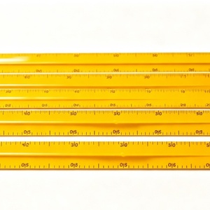 Reglas Rectas de Plástico de 100 cm, Fáciles de Sostener, Herramientas de Enseñanza de Geometría, Regla Recta para Estudiantes y Oficina - Product Image 4