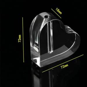 ที่ตั้งโชว์ดอกกุหลาบสำหรับงานแต่งงานที่สง่างามอะคริลิคใสออกแบบได้ตามที่ต้องการ - Product Image 3