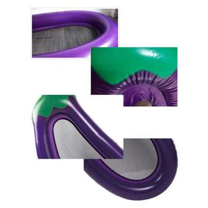Flotteur gonflable d'été en PVC pour piscine Matelas en forme d'aubergine <span class=keywords><strong>Cercle</strong></span> de natation pour adulte - Product Image 6
