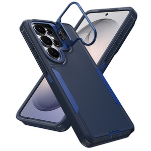 Funda Protectora Invisible con Soporte Metálico <span class=keywords><strong>para</strong></span> Teléfono, Diseño Creativo, Envío Directo de Fábrica, <span class=keywords><strong>para</strong></span> Samsung S26 S25 S24 S23 <span class=keywords><strong>Ultra</strong></span> Plus - Product Image 1