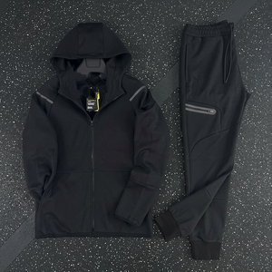 Conjunto Deportivo Informal para Hombre, Transpirable y Ligero, Chaqueta y Pantalones Deportivos de Dos Piezas, Ropa Deportiva Activa - Product Image 3
