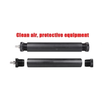 Pompe à air PCP 42Mpa, séparateur d'eau et d'huile pour la plongée, système d'air sec, filtre pour compresseur électrique haute pression avec embout de 8 mm