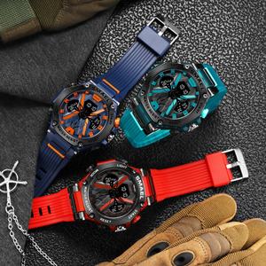 Reloj SMAEL 8087 para Hombre, Reloj Deportivo, Cronómetro LED para Exteriores, Reloj de Pulsera Digital Electrónico Grande a Prueba de Agua - Product Image 2