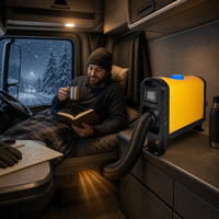 Chauffages autonomes au diesel de qualité supérieure 12V 24V 220V 5KW pour voiture, camping-car, caravane, auxiliaire