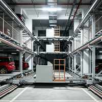 Système de stationnement entièrement automatisé Tabitha en acier PPY-D avec moteur et garantie de 5 ans pour les aires de stationnement publiques