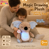 Peluche Koala Photo-Réactive Belinda, Jouets Confort Personnalisés, Fabricant de Peluches, Jouets Éducatifs pour Bébés avec Lumières, Cadeaux pour Tout-Petits