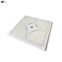 Panneaux de plafond en PVC stratifié Premium Grid, anti-moisissure, imperméables, ignifuges, résistants au feu, panneaux décoratifs pour chambre à coucher