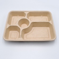 Ensemble de vaisselle jetable biodégradable personnalisable Assiettes en papier écologiques Bol Pizza Bonbons Cookie Aliments assortis