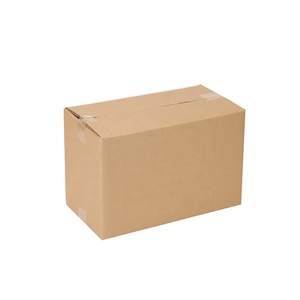Paper Box Oem Cosmetic Set Shipping Mailer Kraft Paper Packaging Box Hard Corrugated Paper Carton Box