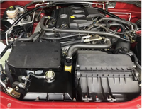 Réservoir de radiateur en aluminium LAVITIN pour Mazda MX5 Miata Mk3 NC avec bouchon, réservoir d'expansion de liquide de refroidissement du moteur 06-15 LFG115350C