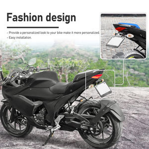 Soporte <span class=keywords><strong>de</strong></span> placa <span class=keywords><strong>de</strong></span> matrícula eliminador <span class=keywords><strong>de</strong></span> guardabarros trasero <span class=keywords><strong>de</strong></span> motocicleta XXUN para Suzuki Gixxer SF250 SF 250 2019 2020 2021 <span class=keywords><strong>2022</strong></span> - Product Image 4