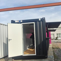 Maison préfabriquée modulaire à installation rapide Conteneur en acier extensible de 40 pieds pour café et restaurant