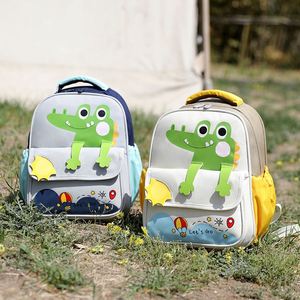 New <b>Waterproof</b> Cute Animal Cartoon <b>Backpack</b> for Girls Boys 1-3 Grade Kindergarten School Bag - Product Image 1