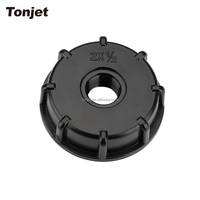 Adaptateur de vidange pour cuve IBC, raccord de robinet de tuyau d'arrosage 3/4'' 1/2'' 1'' en polypropylène lisse pour boîte à huile