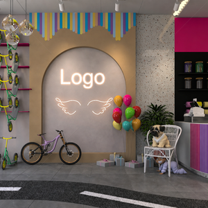 Conception d'intérieur de magasin de jouets LUX sur mesure, décoration de boutique pour enfants, solutions d'aménagement de magasin de jouets colorés pour enfants - Product Image 6
