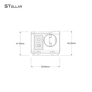 Stellar T2 Mini <span class=keywords><strong>3x</strong></span>, Visor Térmico Táctico Impermeable de Alto Perfil, Monocular de Caza, Dispositivo de Visión Nocturna, Cámara Digital - Product Image 6