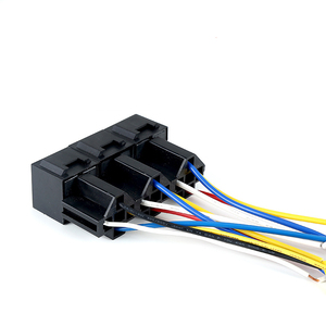 12V รีเลย์รถยนต์เชื่อมต่อสายซ็อกเก็ต 40A จัดอันดับปัจจุบันดอกพลัมซ็อกเก็ตรวมรูปทรงข้าม - Product Image 3