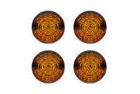 Ailead 8PCS Kit de mise à niveau de la lampe Lampe de position à LED colorée Feu de position latéral à LED pour Land Rover Defender 90/110