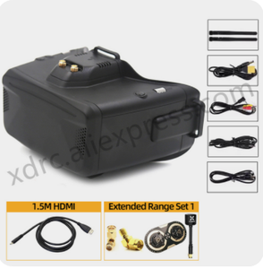 SKYZONE X V2 5.8Ghz 48CH 1280x720 LCD DVR for <b>RC</b> Airplane and <b>Drone</b> (Black) - Product Image 3