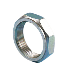 Écrou de blocage hexagonal en acier inoxydable et nylon, filetage UNF 6mm 150mm, pour applications métalliques et hydrauliques, filetage fin autobloquant - Product Image 1