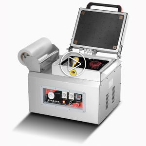 DZ-350T Automatic Electric Vacuum Packaging Machine for Food Pouches Paper Trays Steak Pork Vegetable Sealing 220V/380V Long - Product Image 1