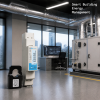 Rayfull SC15M meteran energi Modbus, meteran Digital cerdas rel DIN 1 fase multifungsi RS485