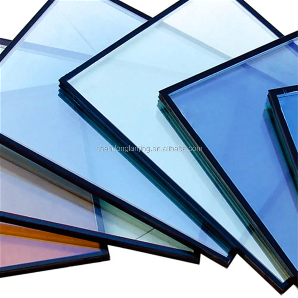 Clear colorido edifício vidros duplos vidro isolante para a construção