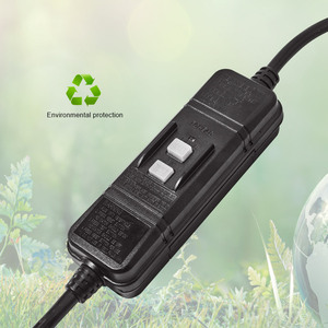 Тонкий автоматический выключатель gfci <span class=keywords><strong>15</strong></span> Ампер с ручным сбросом, самопроверяемый, встроенная вилка gfci - Product Image 4