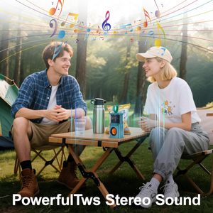 A36 altoparlante Wireless BT trasparente con luce di respirazione suono forte HD basso portatile Mini Audio per uso esterno/domestico - Product Image 5