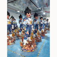 Figurine d'action en résine de fibre de verre de haute qualité, taille réelle 220 cm, Son Goku Dragon Ball Z, Dragon Balls Treatment Vegeta, pour la décoration de la maison